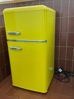 Mini Réfrigérateur Retro - 72L Total, 21L Congélateur, 51L R