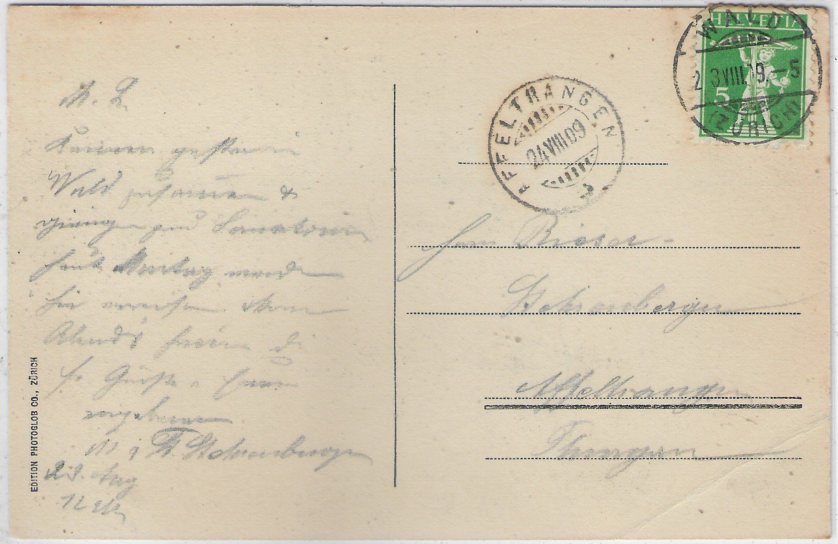 Cartes postales: Gruss vom Sanatorium Wald ZH – D'occasion à Ettingen par Kartenplanet 1