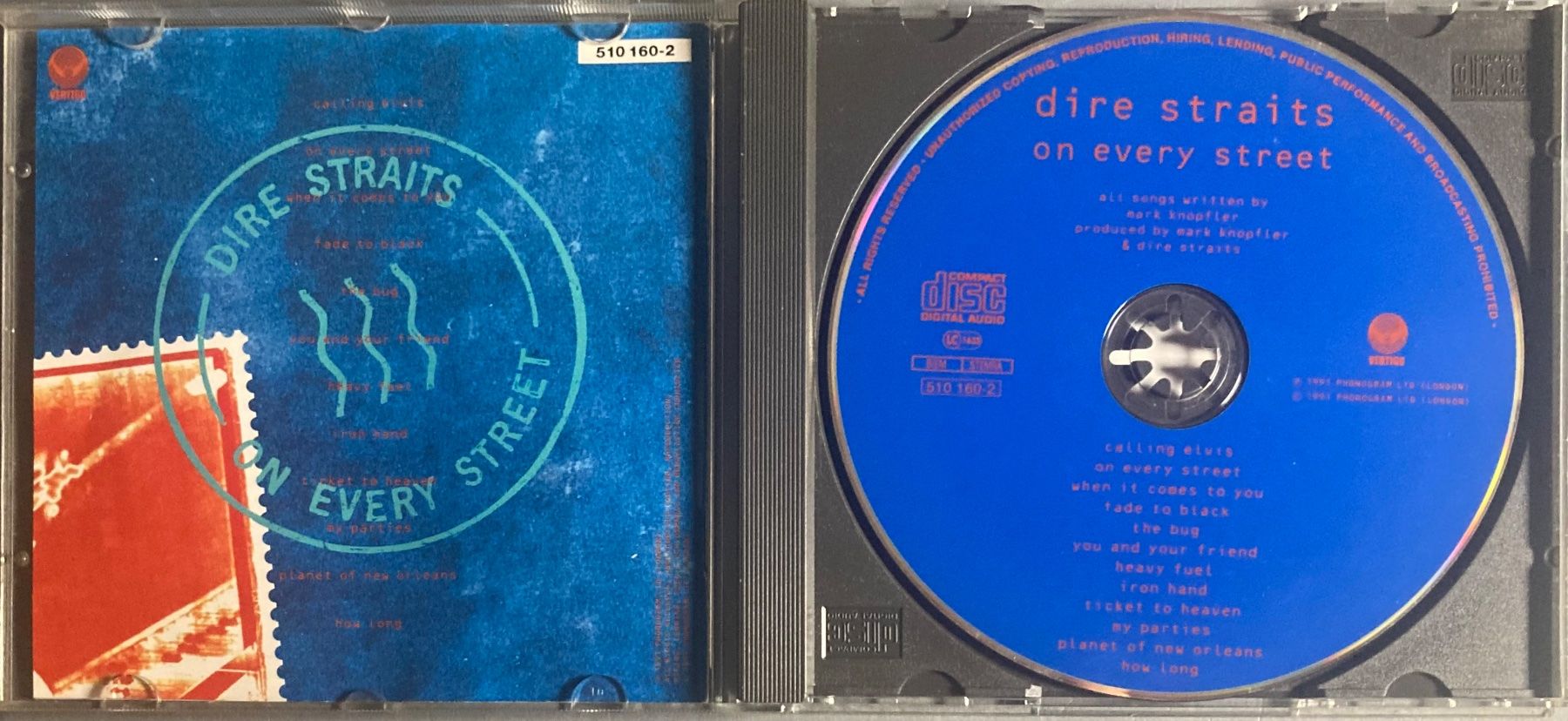 Dischi in vinile: DIRE STRAITS - ON EVERY STREET – Usato da Poliez-Pittet venduto da Newtown-Records 2