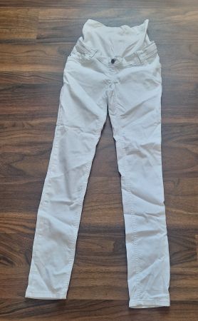 Umstandshose weiss Grösse 27/32 guter Zustand