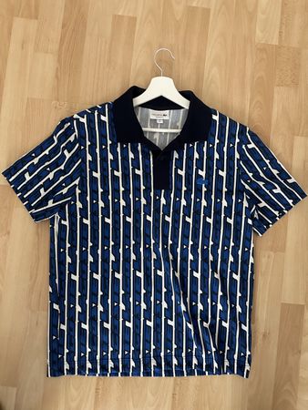 Lacoste Poloshirt - Limited Edition - Blau/Weiss - Gr.L