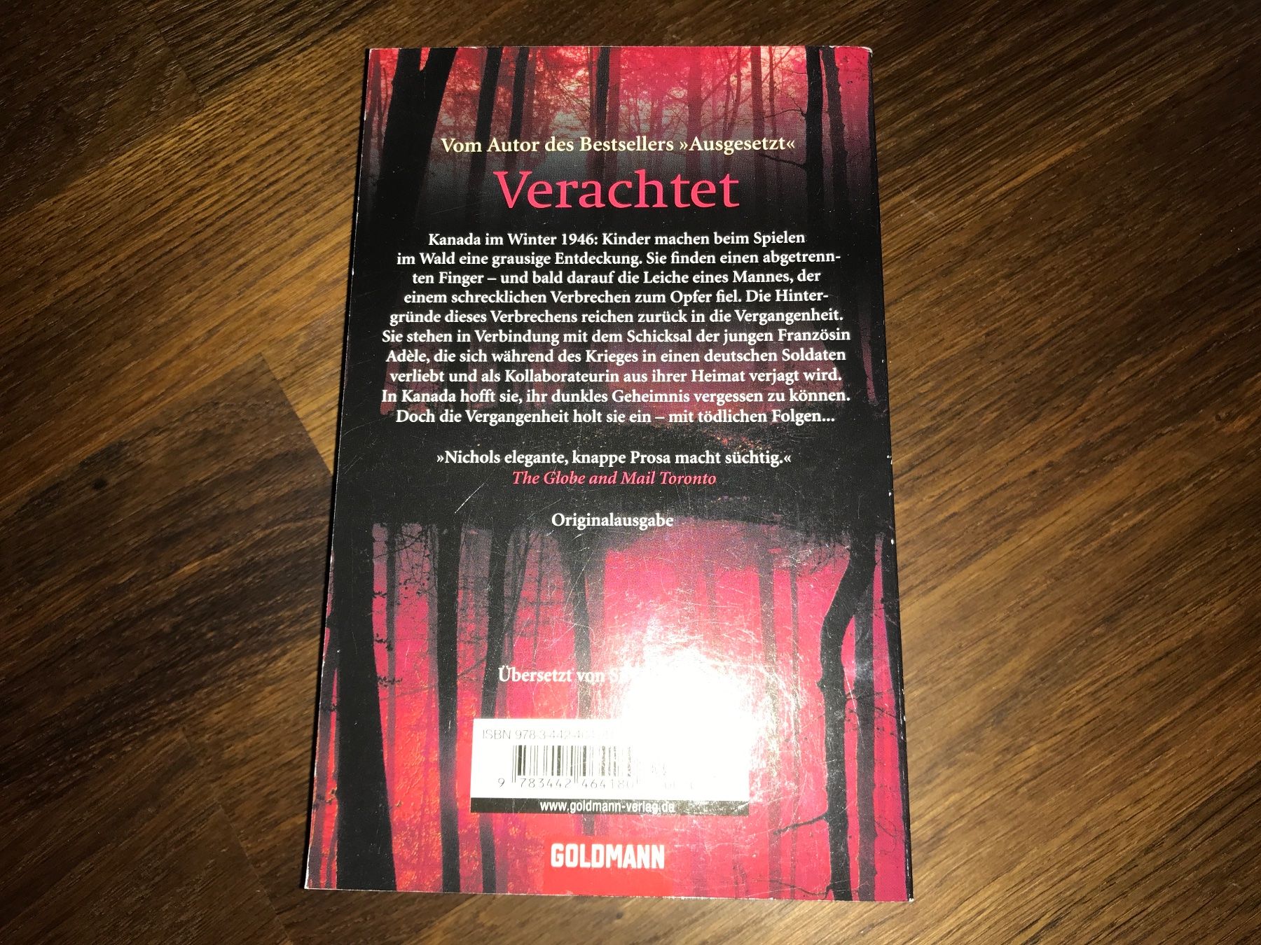 Libri: Verachtet - James W. Nichol – Usato da Zuzwil BE venduto da feluna3 1