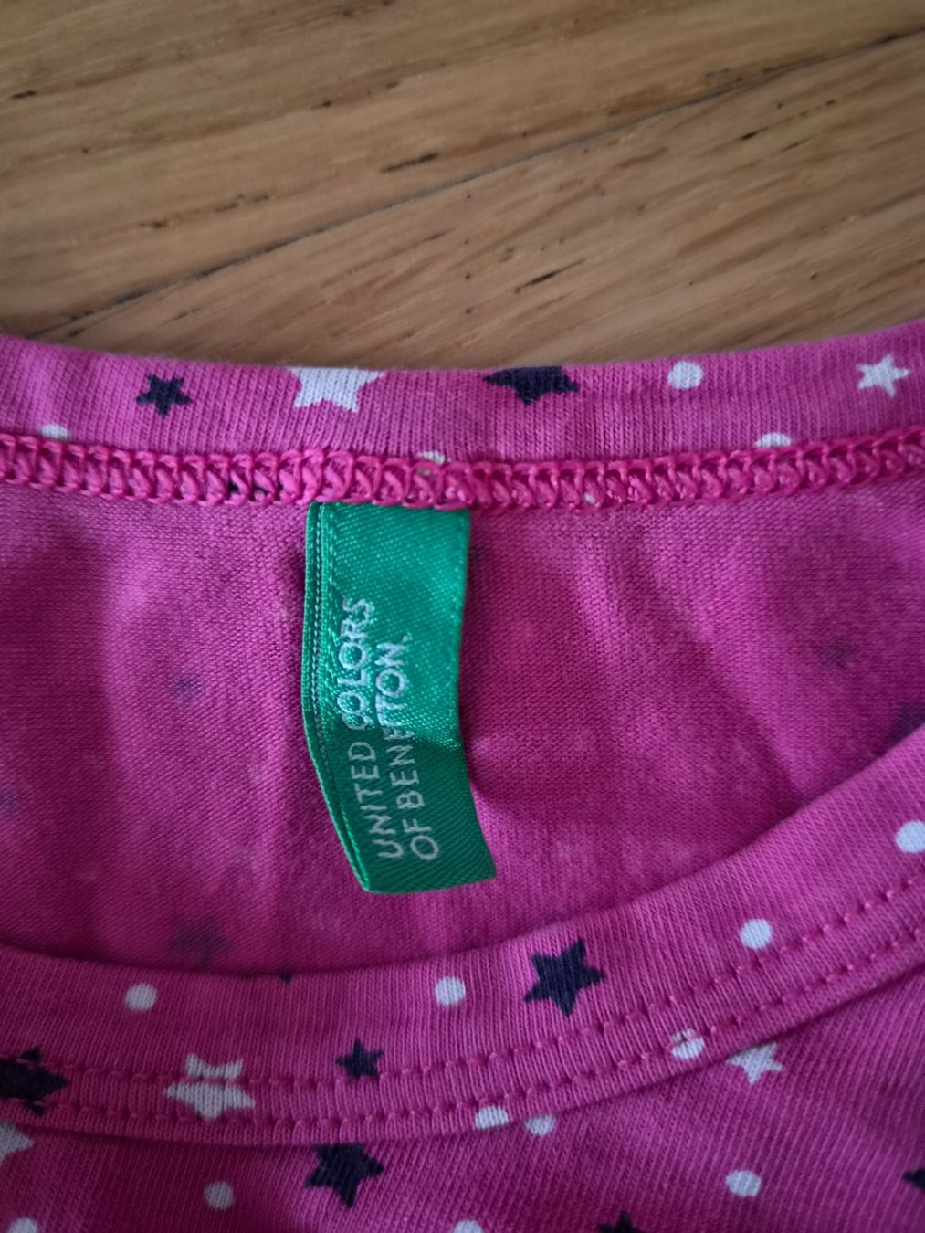 Benetton Vestiti & Gonne: Kleid mit Sternen Muster – Usato da Bern venduto da hirse03 4