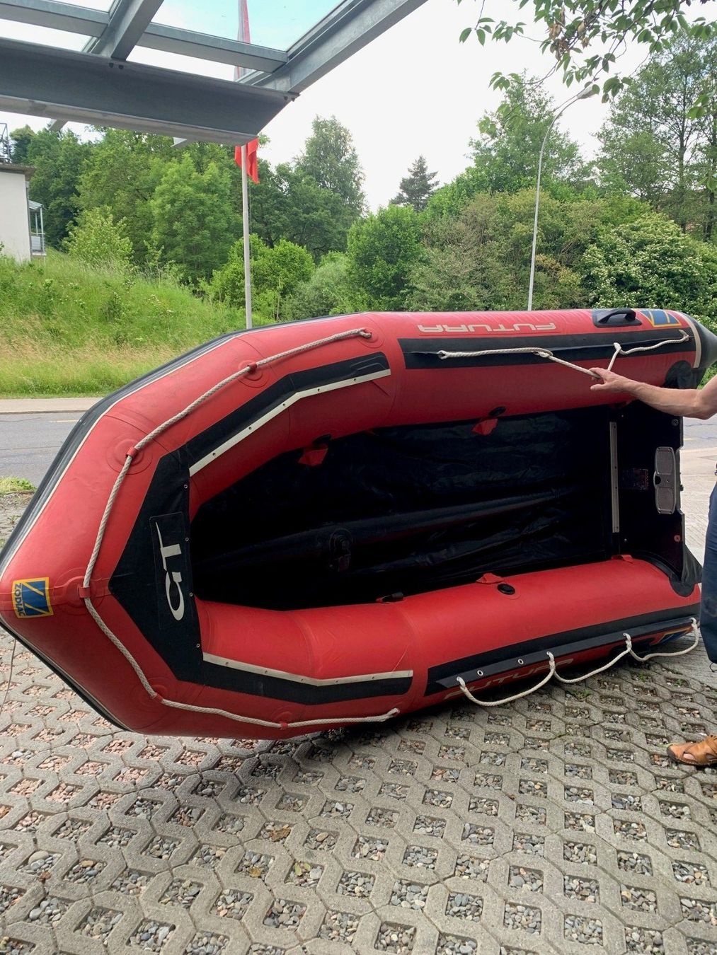 Zodiac Bateaux: Zodiac Schlauchboot ohne Motor – D'occasion à Meggen par Rbrett 3