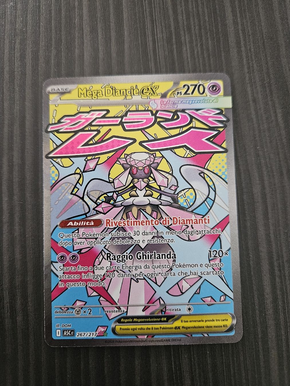 Pokémon Carte collezionabili: Pokemon card Mega Diancie – Nuovo e nell'imballaggio originale da Minusio venduto da andyhonda1979