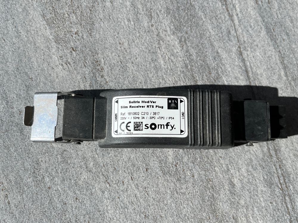 Récepteur BSO à variation RTS Somfy 1810802