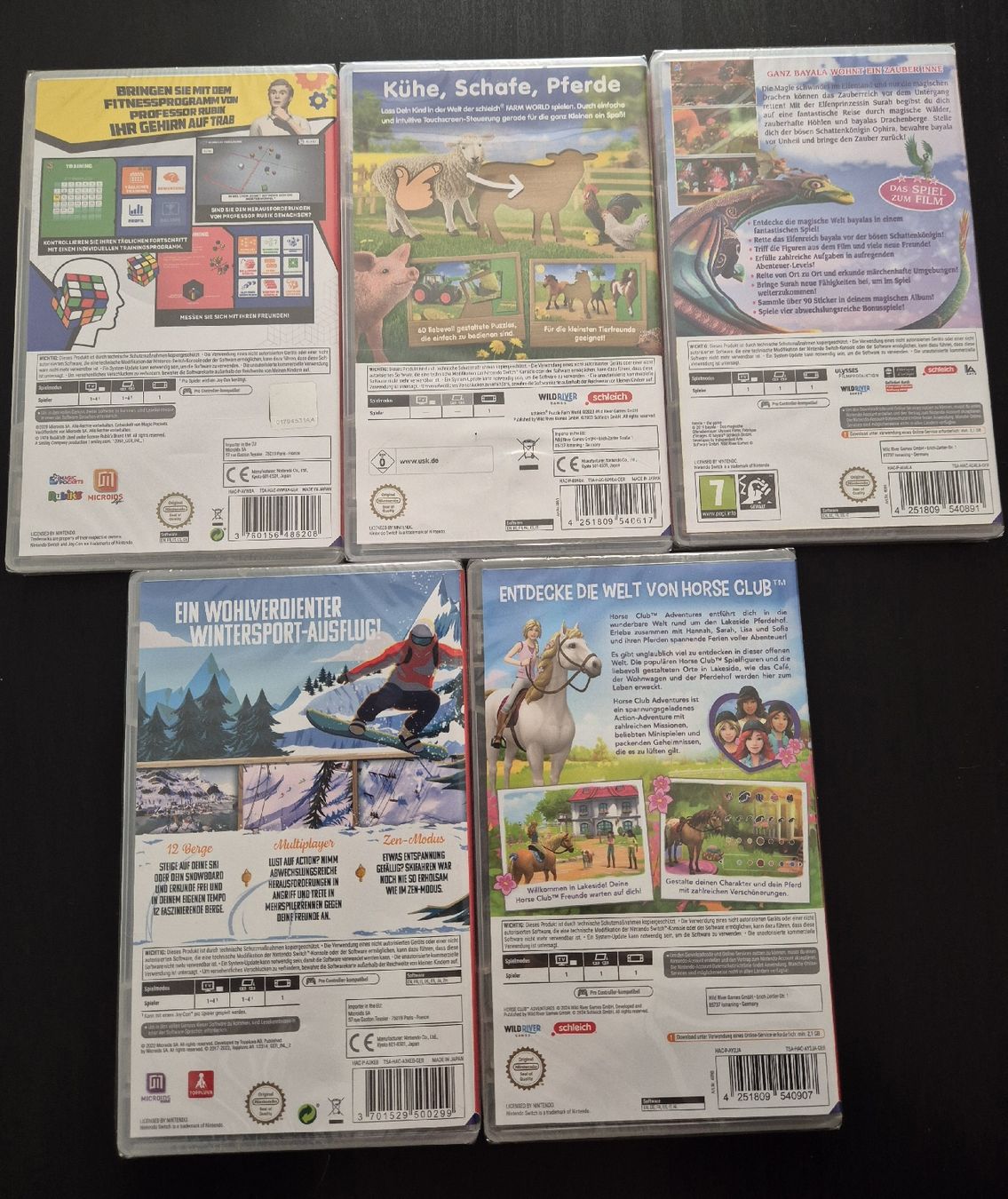 Nintendo Giochi: Nintendo Switch Spiele - 5er Pack  – Nuovo e nell'imballaggio originale da Balterswil venduto da ann_zr6r 1