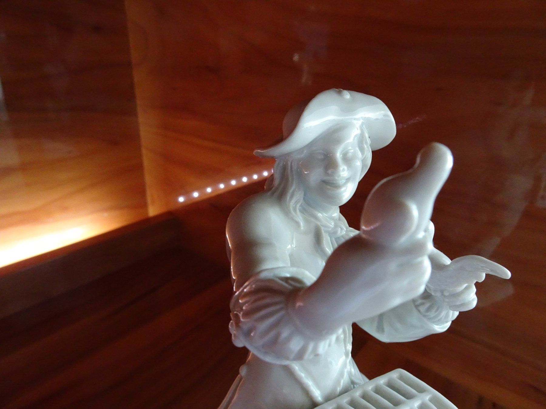 Statuette: alte Meissen Figur "der Vogelhändler" – Usato da Vitznau venduto da Mina60 3