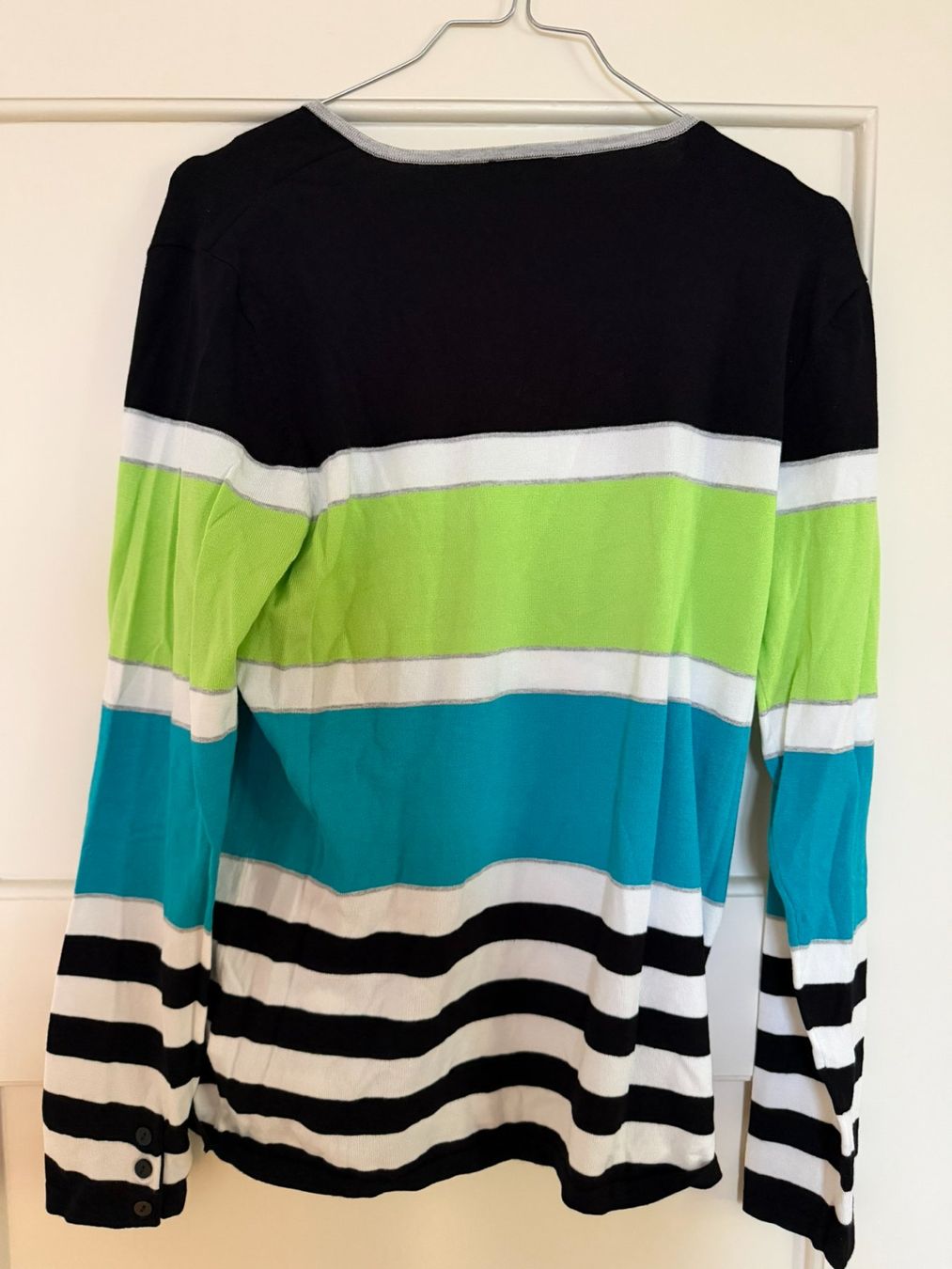Gerry Weber Pulls & Sweat-shirts: GERRY WEBER Pullover Langarm Gr. 40 Bunt Gestreift V-Ausschn – D'occasion à Basel par sebmac 3