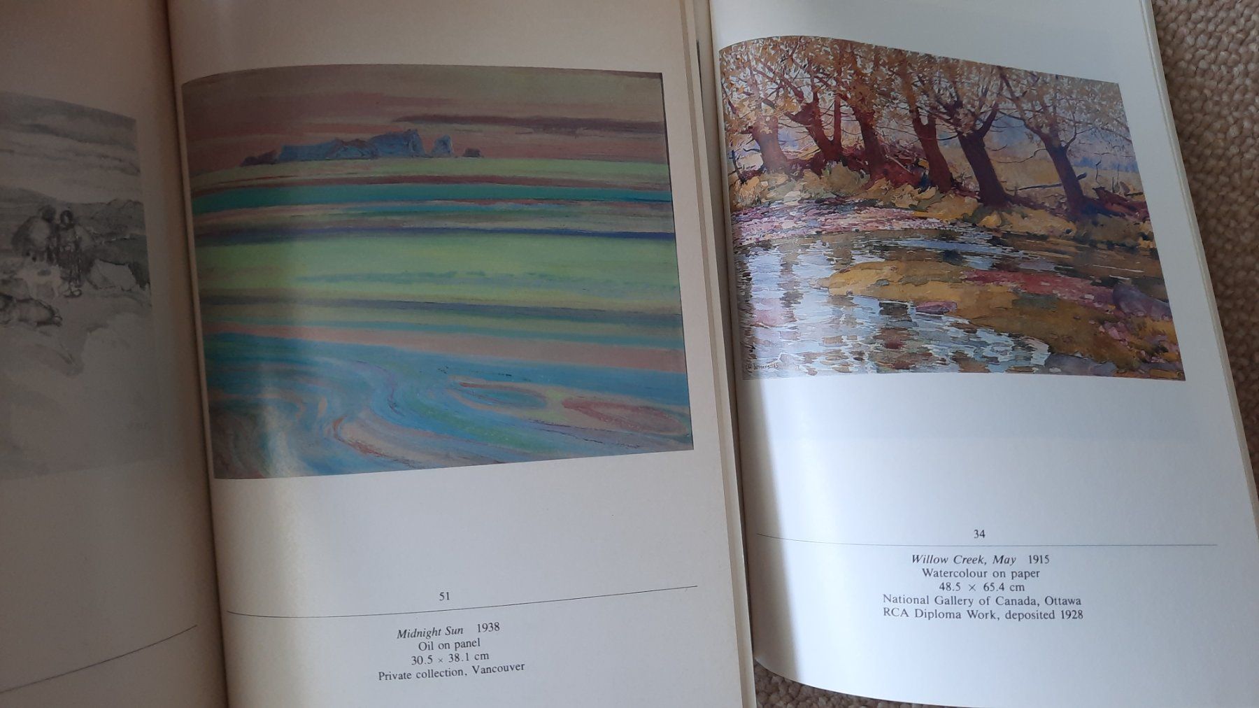 Bücher: 2 Kunstbücher; F.H. Varley und C.W. Jefferys – Gebraucht aus Niederteufen von Buecherwurm_70 1