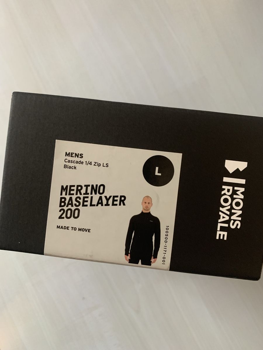 Mons Royale Maglioni & Felpe: Mons Royale Cascade 1/4 Zip (Men) – Nuovo e nell'imballaggio originale da Brunnen venduto da RockyMountain1981 1