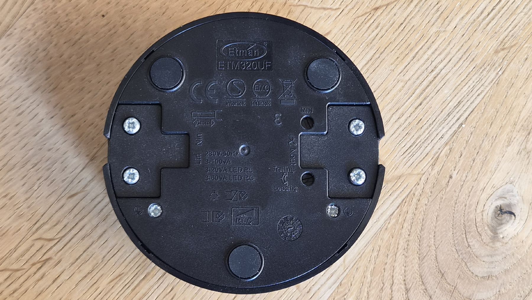 Schalter: Dimmer Schalter Elman ETM320UF  – Gebraucht aus Teufen ZH von finetec 1