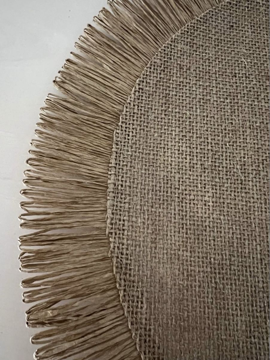 Sottobicchieri: 6er Set: Rustikale Tischsets aus Jute, Neu – Nuovo (secondo la descrizione) da Luzern venduto da suhamadlun 3