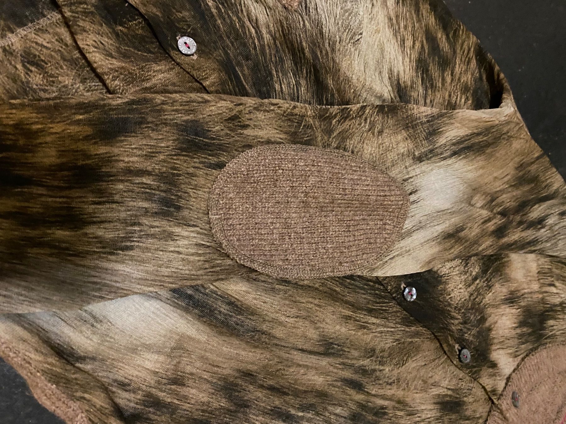 Marc Cain Giacche: Strickjacke Marc Cain mit Muster M – Nuovo (secondo la descrizione) da Chur venduto da simhofstr 3