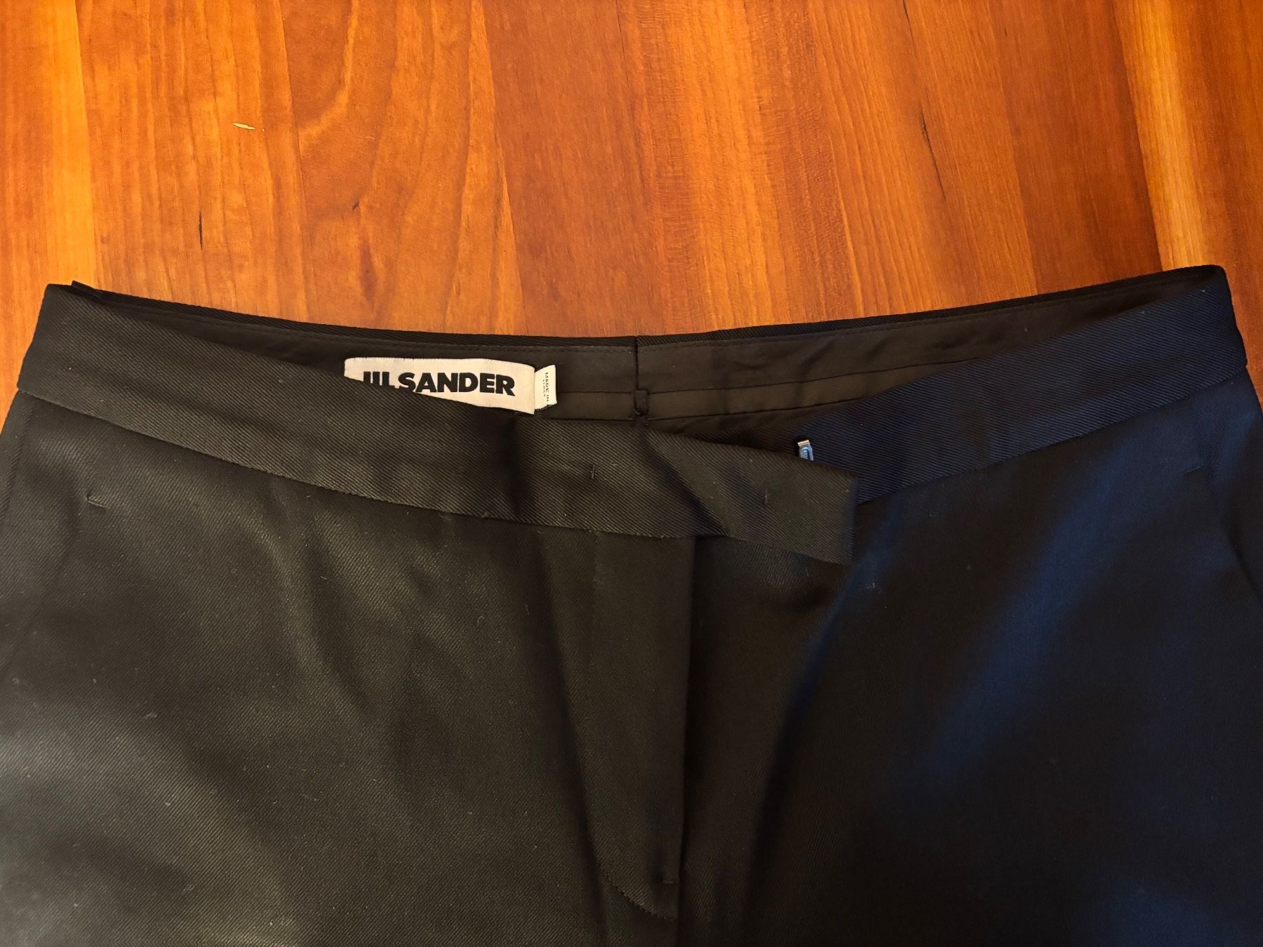 Jil Sander Pantaloni: Jil Sander virgin Wool Straight Leg Pants – Usato da Zürich venduto da Schwoni 7