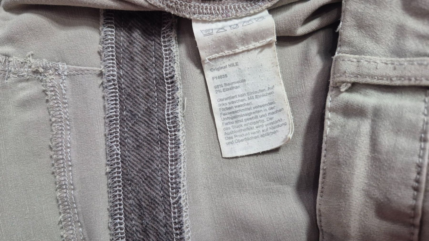 Nile Hosen: Nile Stoffhose beige Grösse L – Gebraucht aus Suhr von aura06 7