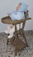 Porzellan Puppe - Sugar Britches Boots Design inkl. Sessel