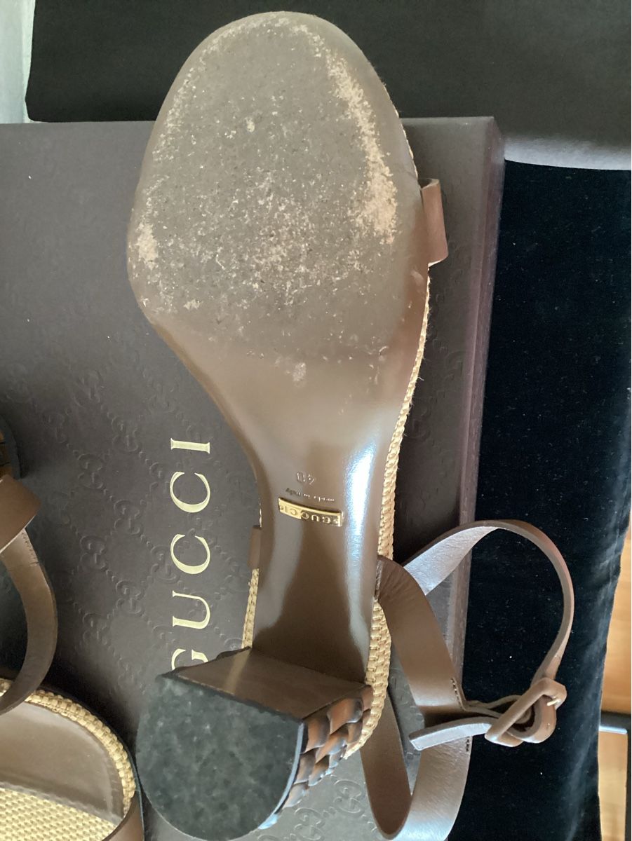 Gucci Damenschuhe: Gucci, Damensandale, Gr. 40 – Neu (gemäss Beschreibung) aus Salenstein von Esprit57 4