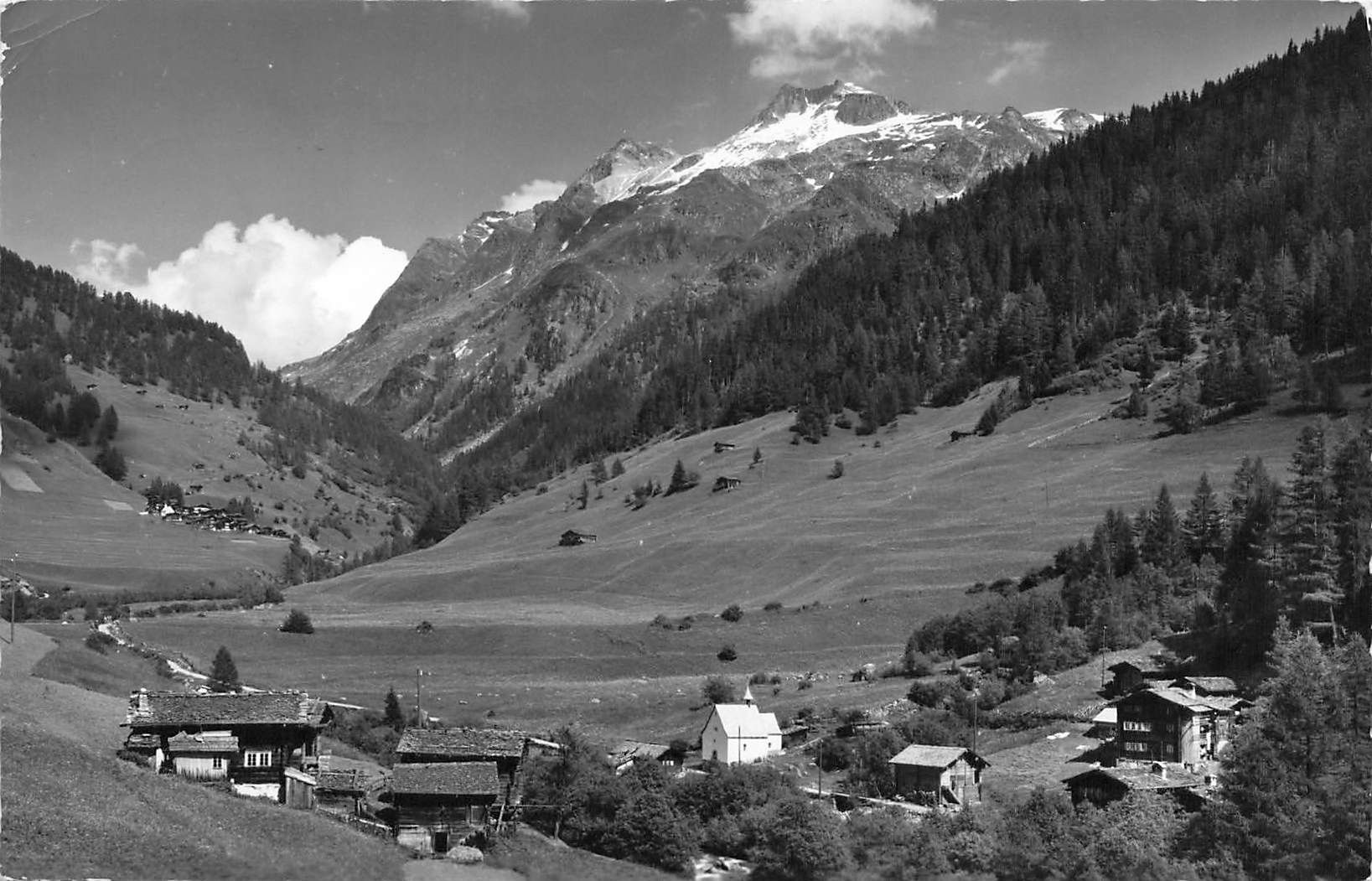 Ansichtskarten: Giessen bei Binn – Gebraucht aus Biasca von Blenio71