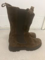 Wildlederboots von Celtic & Co Gr. 41, braun, ungefüttert