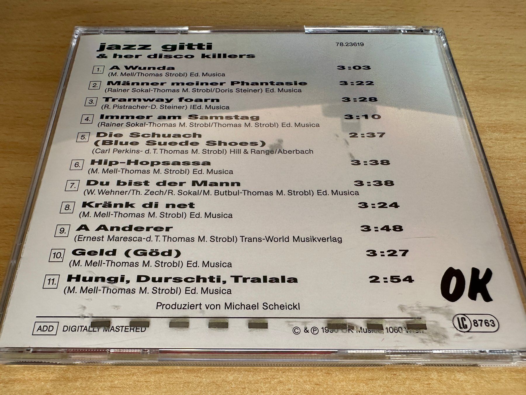 CD: Jazz Gitti – A Wunda – Usato da Rikon im Tösstal venduto da Alpenmutz 1