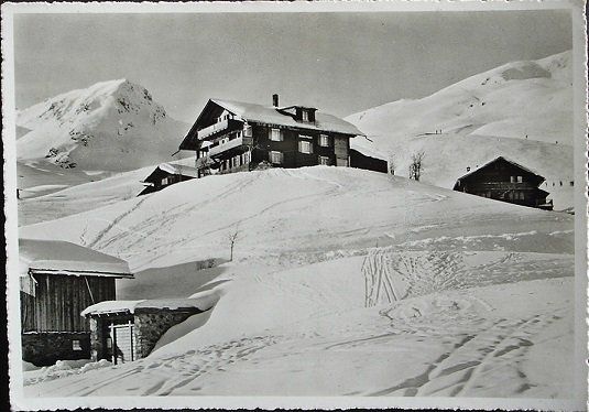 Cartes postales: INNER-AROSA Pension Gspon – D'occasion à Jona par philajona