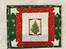 🎄Neue Handgemachte Weihnachts-Tischsets, 4 Stück