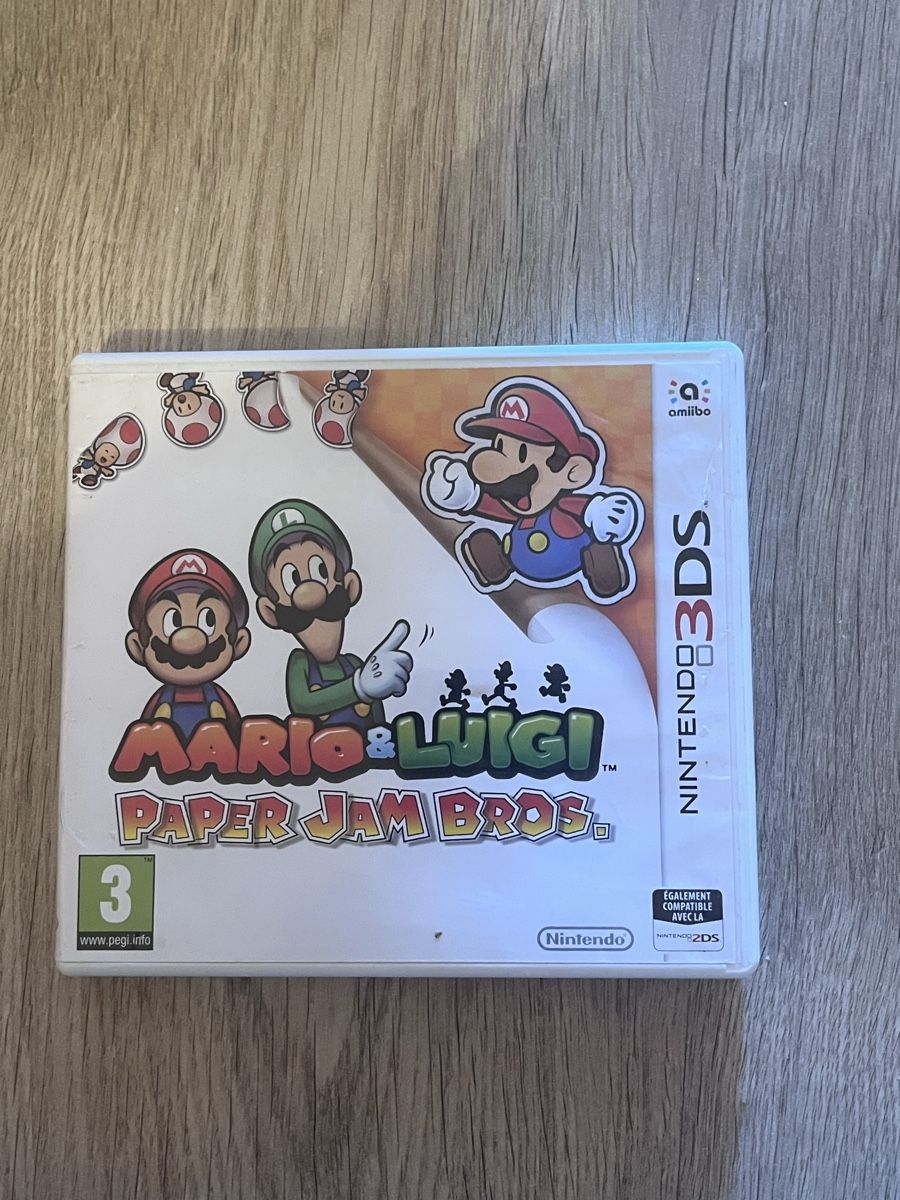 Nintendo Giochi: Mario & Luigi: Paper Jam Bros. 3DS - jeu – Usato da Siviriez venduto da fefe345