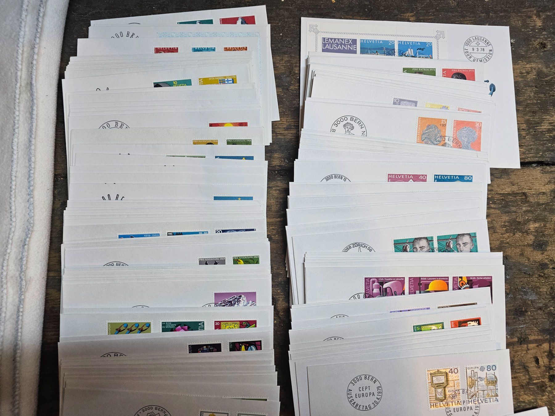Tutti i francobolli: CH 1964-88 FDC 215 buste – Nuovo (secondo la descrizione) da Monte Carasso venduto da giave 1