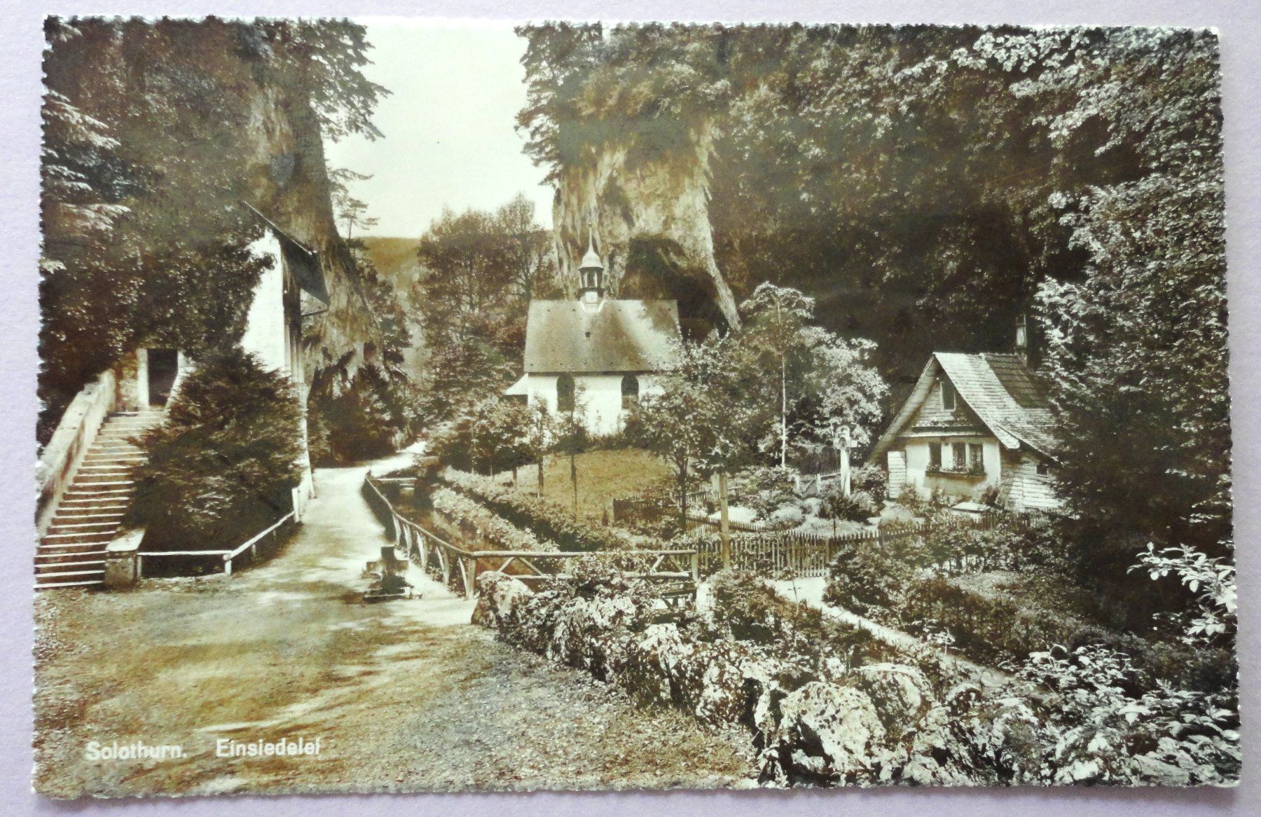 Cartes postales: Solothurn, Einsiedelei – D'occasion à Fétigny par Billy2miny