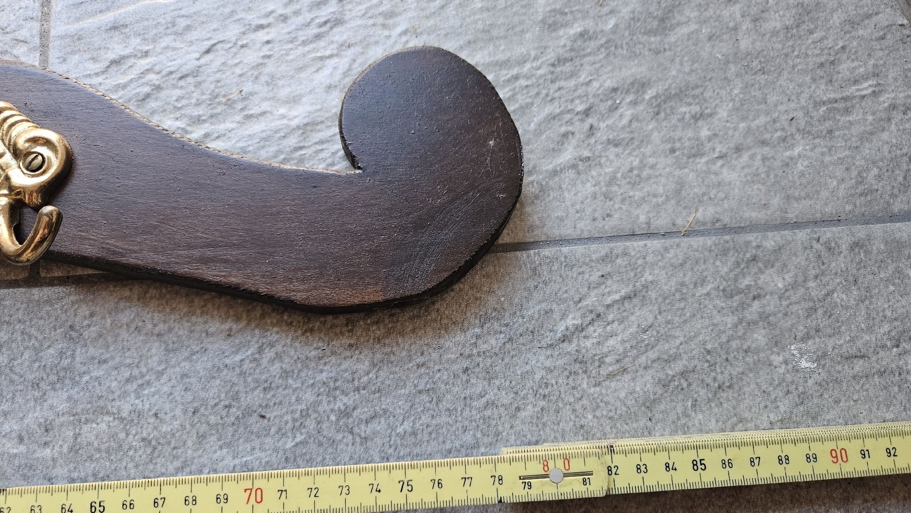 Appendiabiti: Appendiabiti da parete in legno 80cm stile rustico – Usato da Melano venduto da H-Sara 2