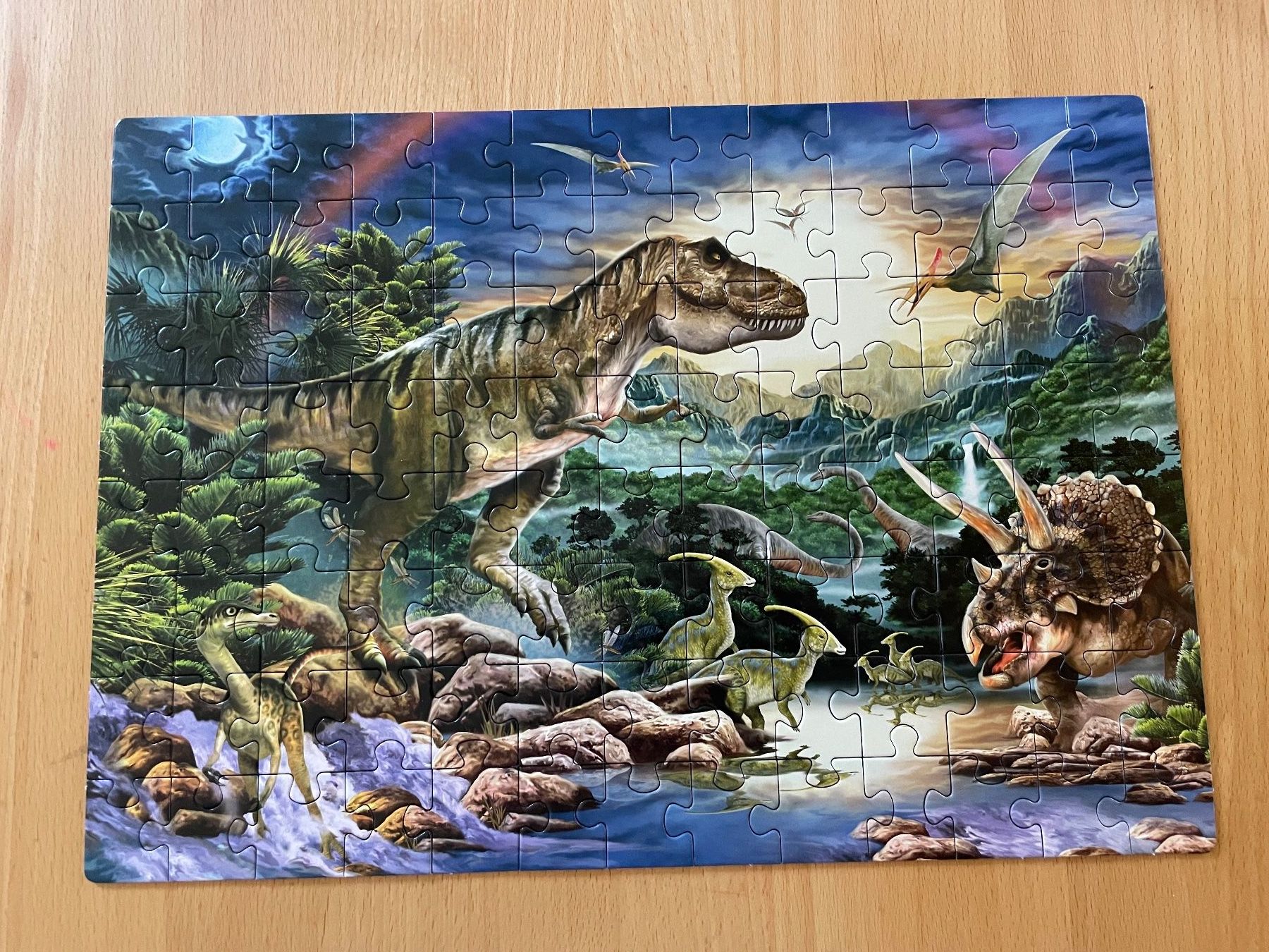 Clementoni Puzzles: Dinosaurier-T-Rex.Puzzle, 104 Teile – D'occasion à Cham par 2eye 2