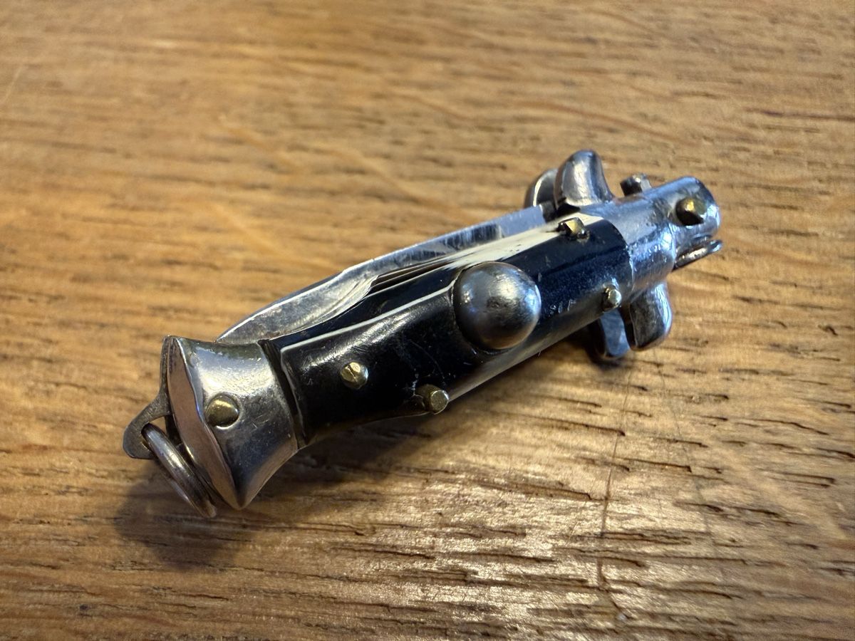 Taschenmesser: Taschenmesser Automatik LEGALES Sackmesser – Gebraucht aus Goldach von Donpancho