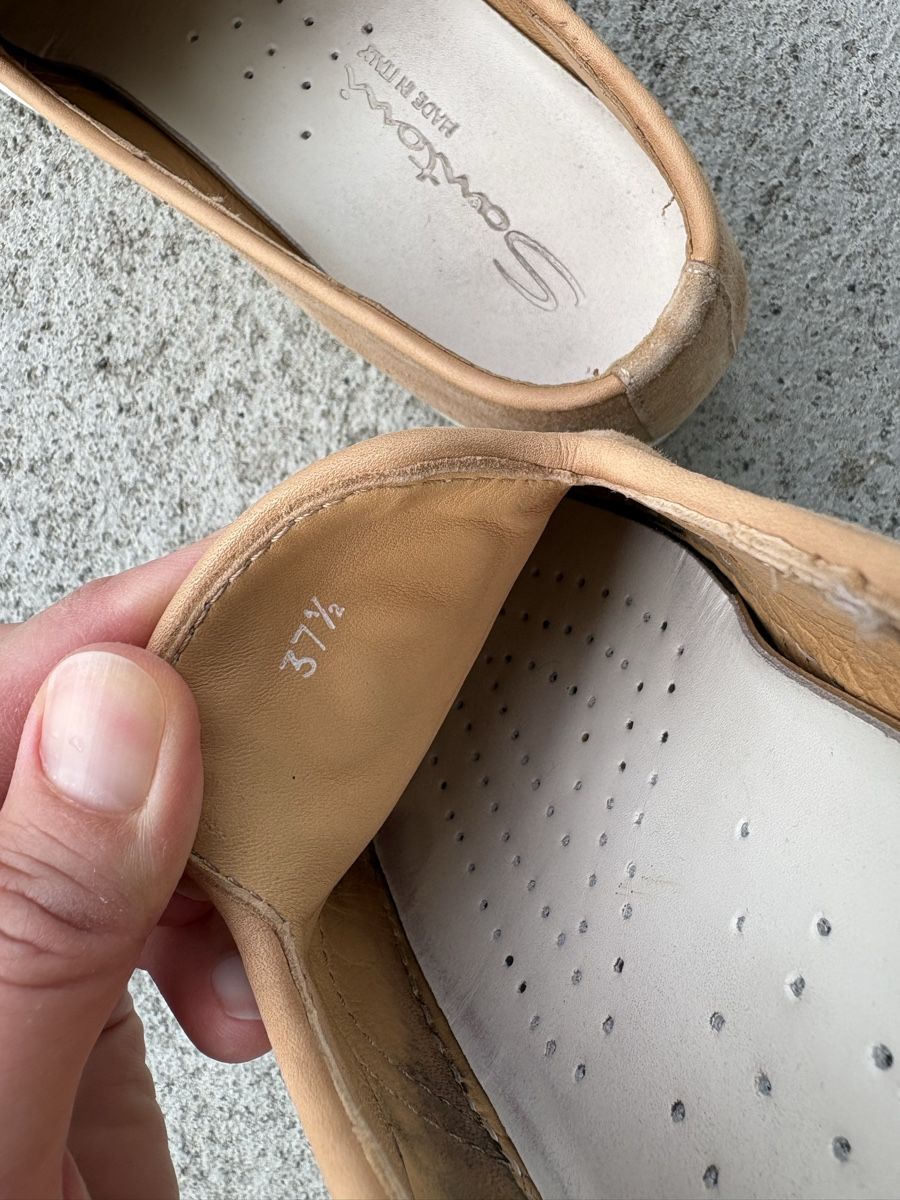 Santoni Damenschuhe: Santoni Loafer 37.5 Braun Leder – Gebraucht aus Zug von Zug-Queen 2