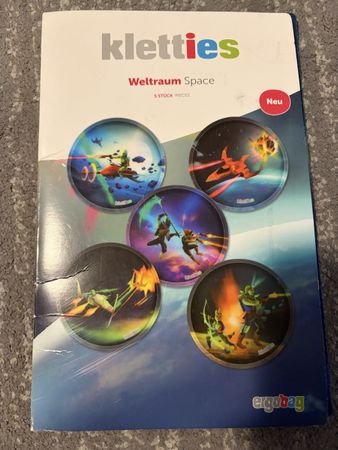 Klettis Weltraum Space 5 Stk. für den Ergobag