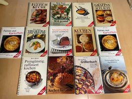 13 kultige Betty Bossi original Kochbücher, lecker, einmalig