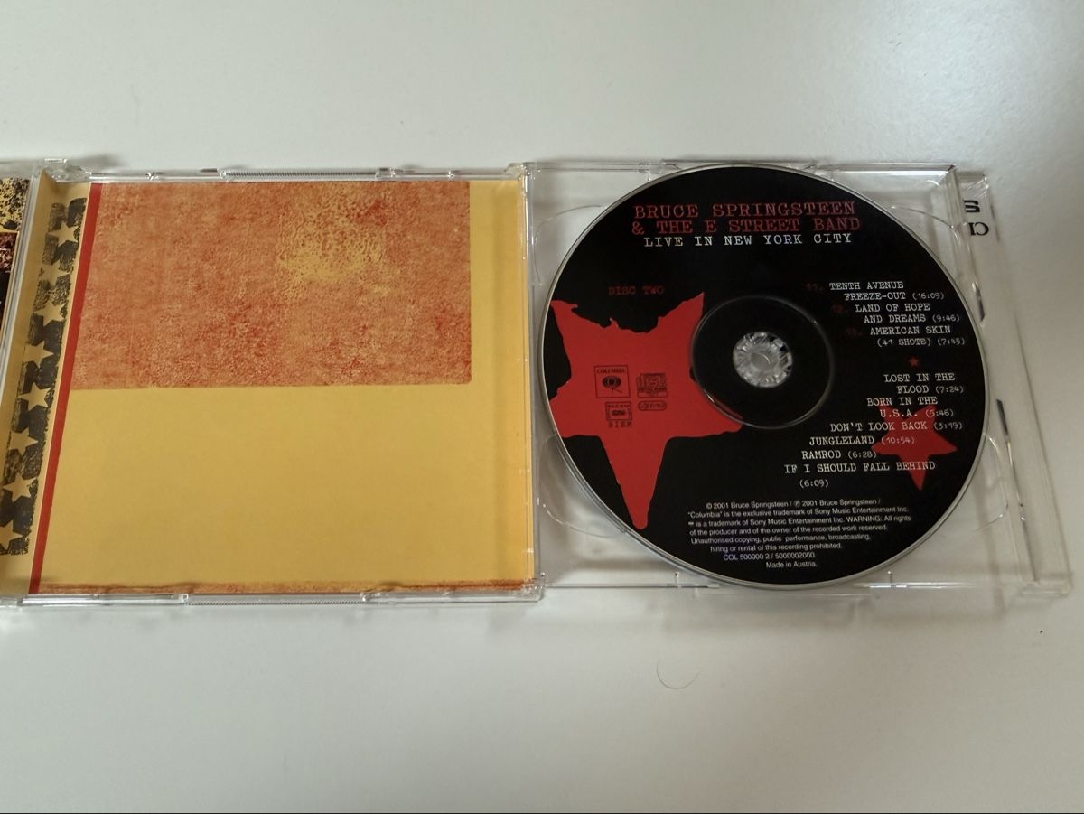 CD: Bruce Springsteen - Live in NYC, 2 CD – Usato da Oberried Brienz venduto da Chyara 3