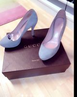 Gucci pumps Escarpin daim/suede gris 36