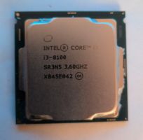 Intel® Core™ i3-8100 3.6 GHz 4 Cores LGA1151 mit Lüfter
