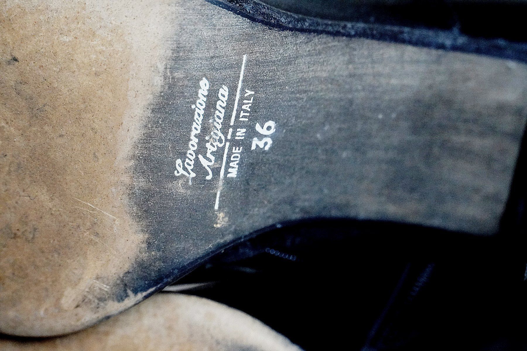 Scarpe da donna: Damenstiefel Leder hohe Absätze 36 – Usato da Baar venduto da 2cvbaar 3