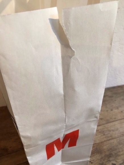 Borse: VINTAGE, Papiersack der Migros – Usato da Zürich venduto da Baumgarten05 1