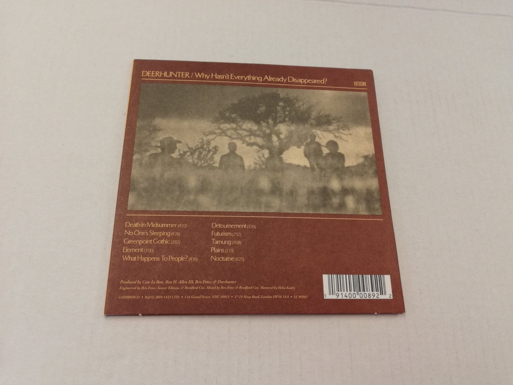 CD: DEERHUNTER - WHY HASN'T EVERYTHING ALREADY DISAPPEARED? – Usato da Bern venduto da Vinylsound.ch 1