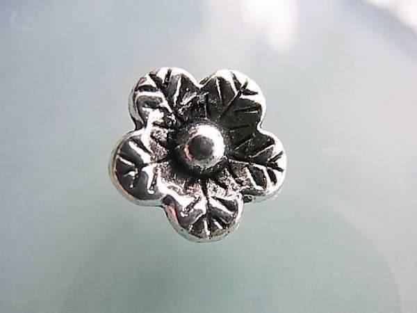Perlen (unechte): Metallperle-Anhänger Blume 15x13mm – Neu (gemäss Beschreibung) aus Alpnachstad von perlengaby