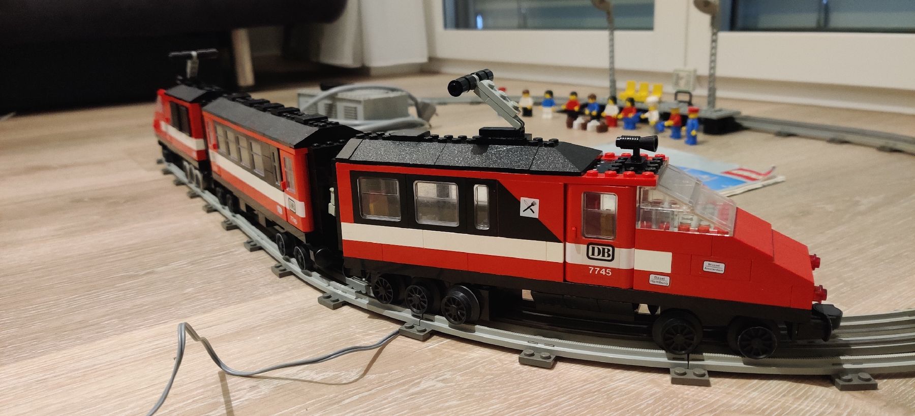 Lego Baukästen: Lego 7745  Eisenbahn 12V / Vintage – Gebraucht aus Erstfeld von Bini-CH 8