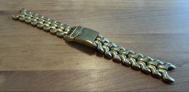 1991 TAG Heuer 436 Edelstahl Armband Echtgold vergoldet NEU