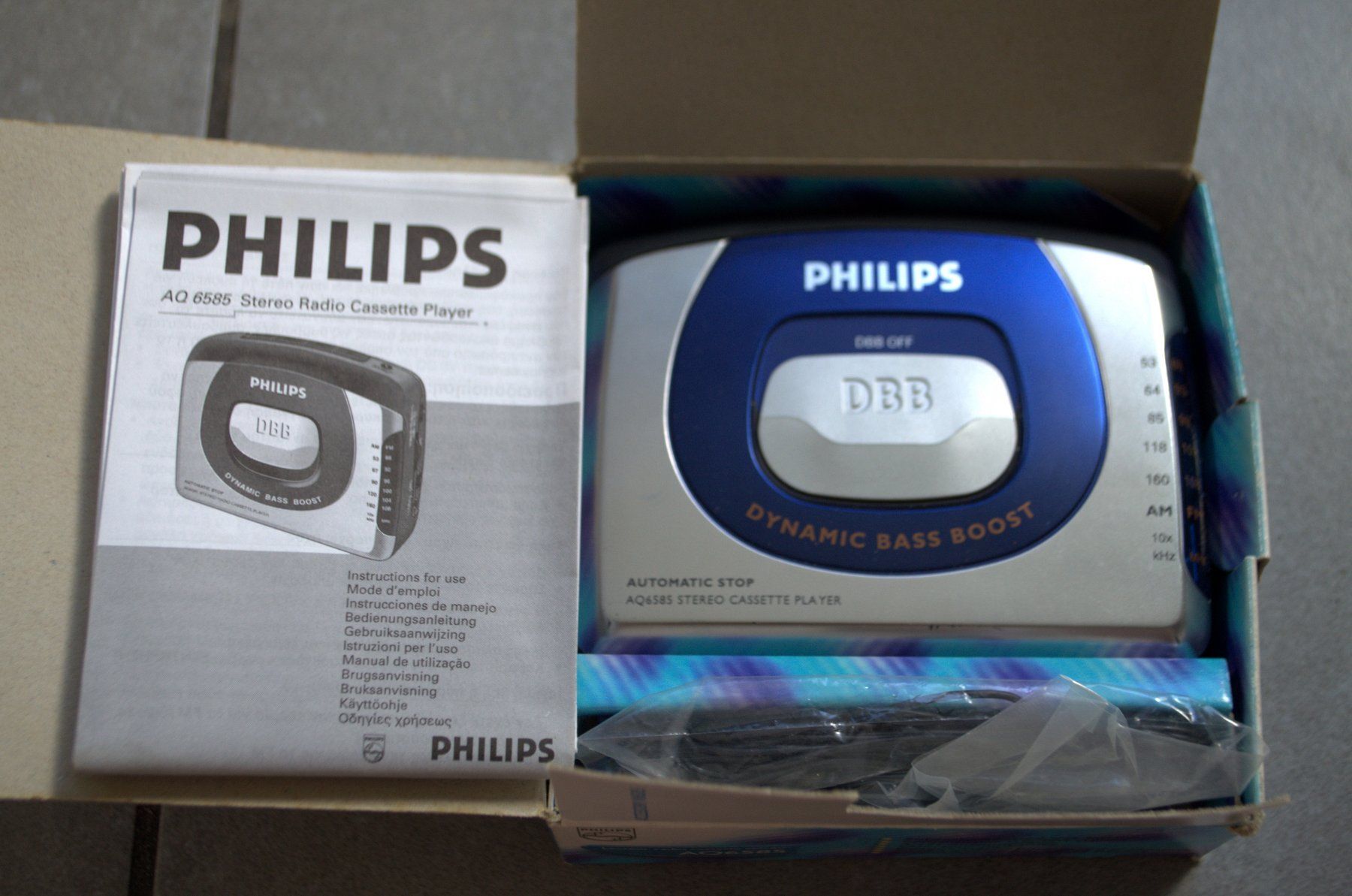 Philips Lecteur media portable: Philips AQ6585 Walkman – Neuf (Voir description) à Collonges par arashee 1
