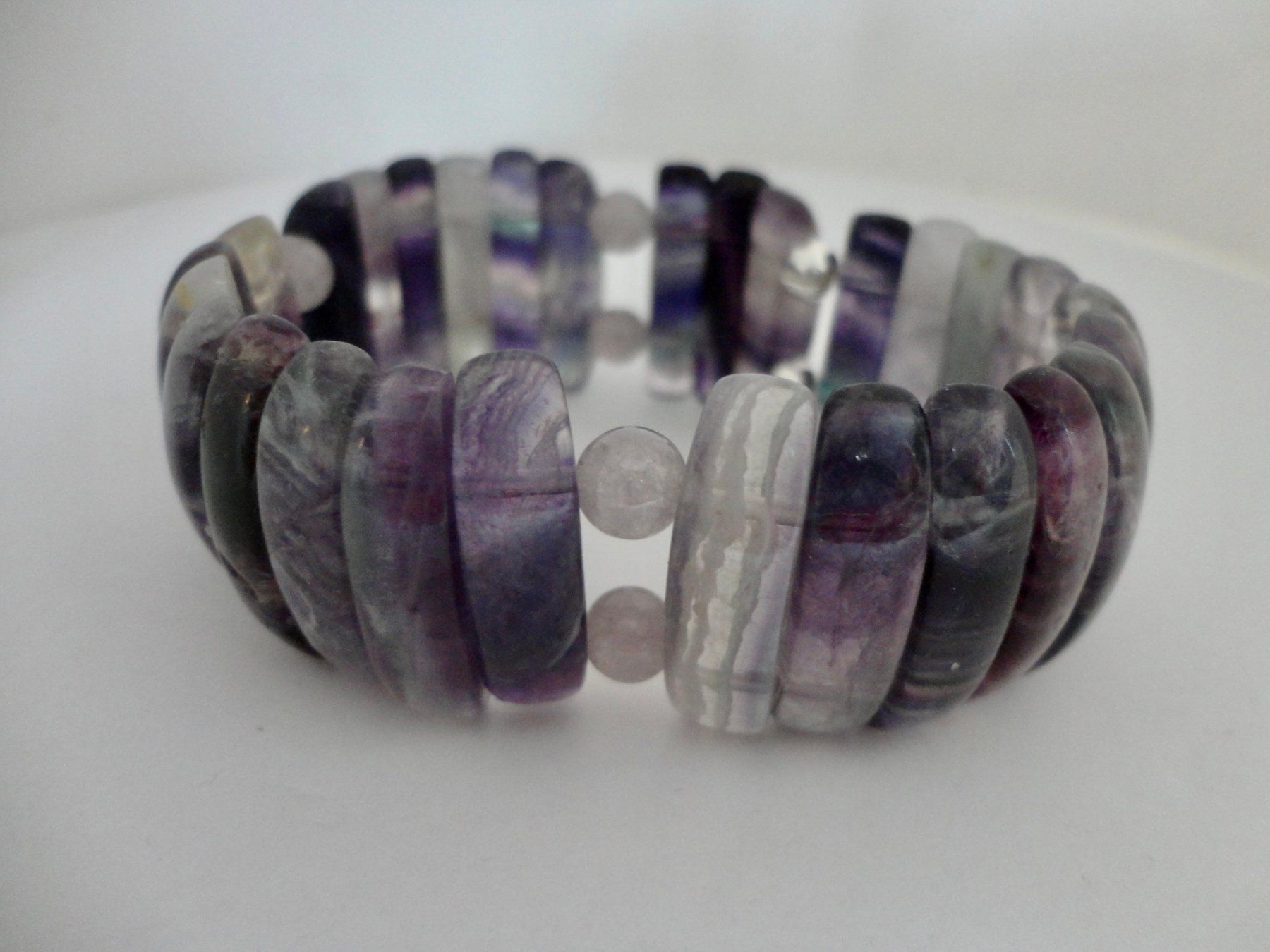 Bracciali & Braccialetti: Fluorit/Calcit Armband – Nuovo (secondo la descrizione) da Biberist venduto da tl-schmuck 1