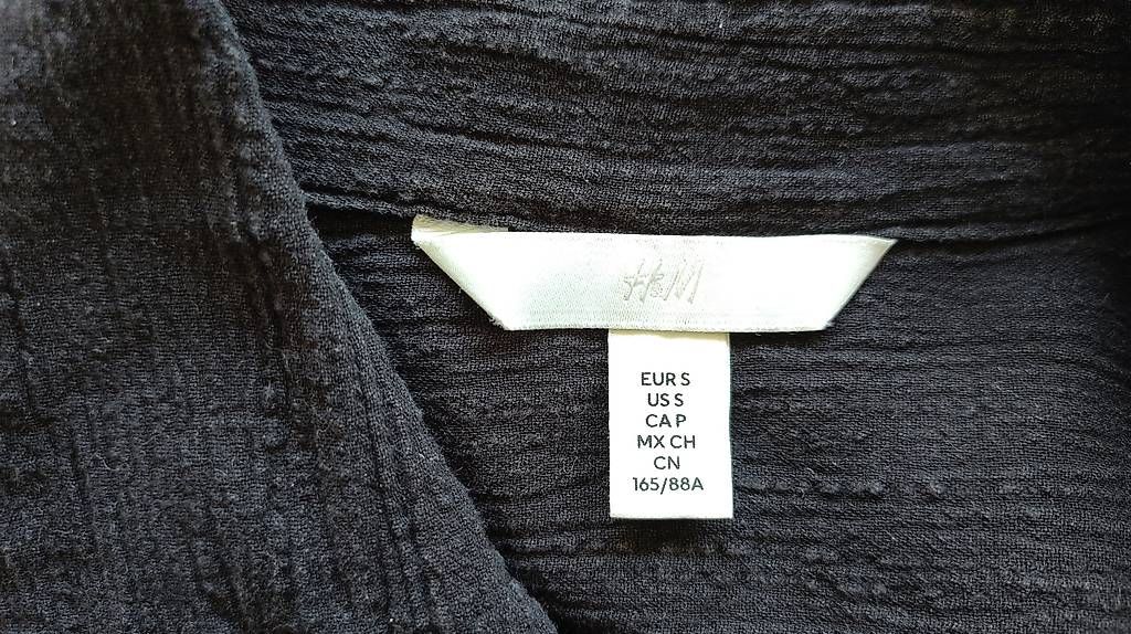 Camicette: H& Bluse schwarz Gr. S – Usato da Solothurn venduto da Claudiaf11 3