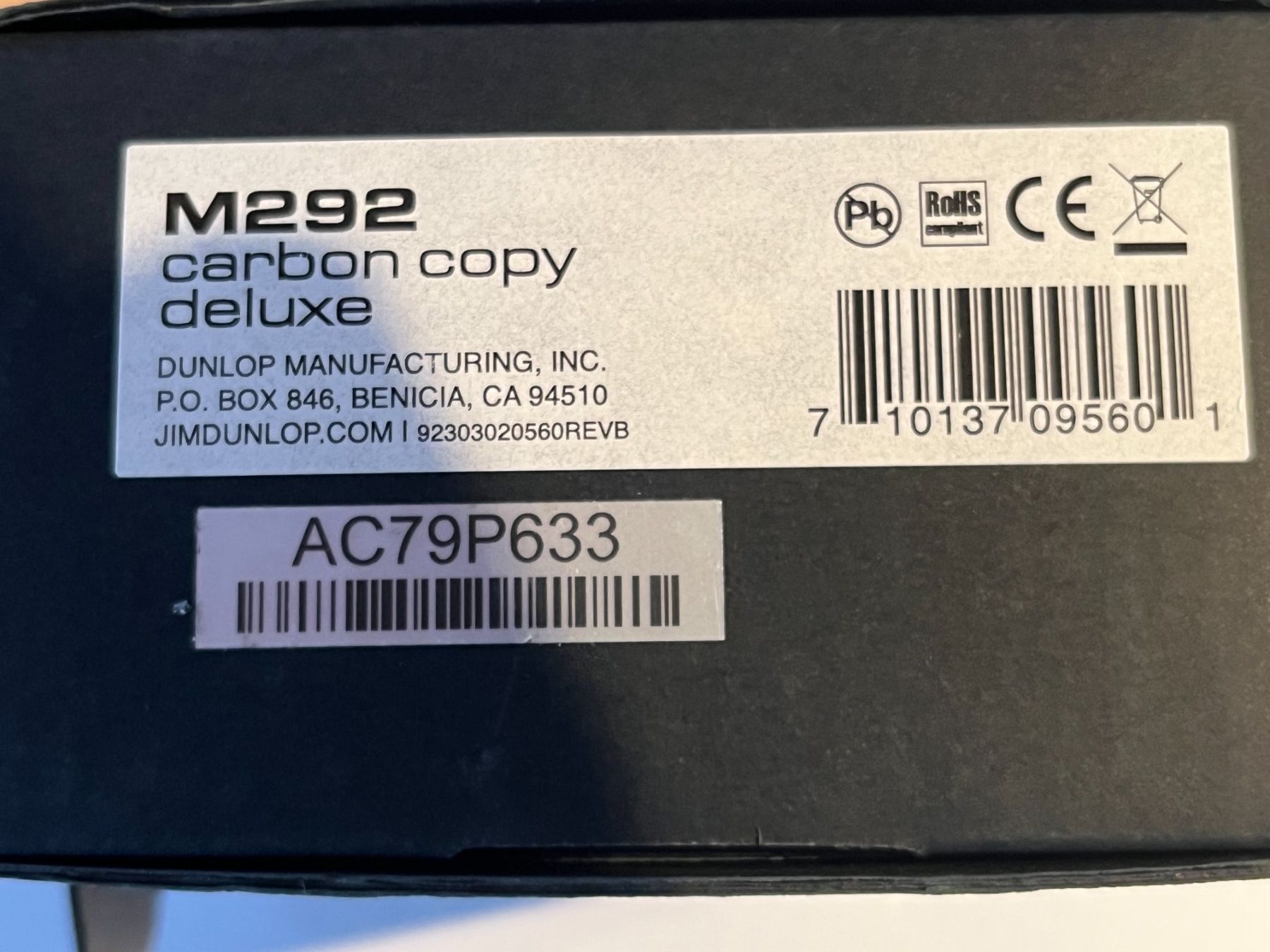 Instruments de musique: MXR Carbon Copy Deluxe Delay M292 – D'occasion à Rheinfelden par AH5150 5