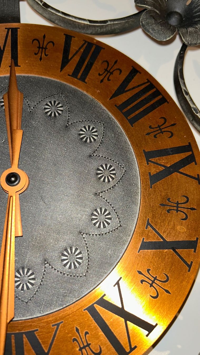 Stand- & Wanduhren: Vintage - Wanduhr   Ø  35cm – Gebraucht aus Brunnen von Nala2929 7